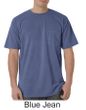 Comfort Colors Garment-Dyed Heavyweight Long Sleeve Tee - Denim, XX-Large, 100% Ringspun Cotton
