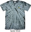 Pineapple Patch Pocket Print Spider Tie Dye Shirt
