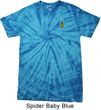Pineapple Patch Pocket Print Spider Tie Dye Shirt