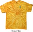 Pineapple Patch Pocket Print Spider Tie Dye Shirt