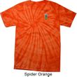 Pineapple Patch Pocket Print Spider Tie Dye Shirt