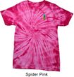 Pineapple Patch Pocket Print Spider Tie Dye Shirt