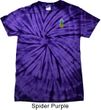 Pineapple Patch Pocket Print Spider Tie Dye Shirt