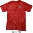 Pineapple Patch Pocket Print Spider Tie Dye Shirt