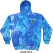 Pineapple Patch Pocket Print Tie Dye Hoodie
