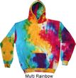 Pineapple Patch Pocket Print Tie Dye Hoodie