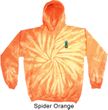 Pineapple Patch Pocket Print Tie Dye Hoodie