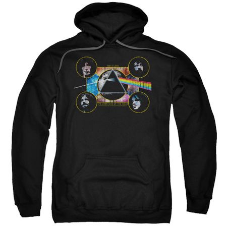 Pink Floyd Hoodie Dark Side Heads Black Sweatshirt Hoody