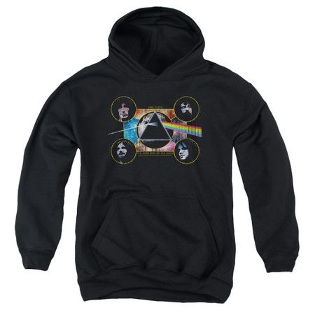 Pink Floyd Kids Hoodie Dark Side Heads Black Youth Hoody