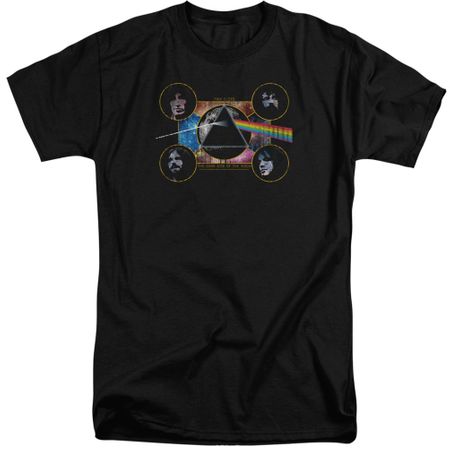 Pink Floyd Shirt Dark Side Heads Black Tall T-Shirt