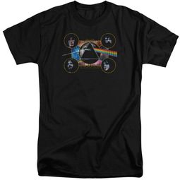 Pink Floyd Shirt Dark Side Heads Black Tall T-Shirt