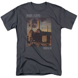Pink Floyd Shirt Faded Animals Charcoal T-Shirt