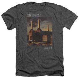 Pink Floyd Shirt Faded Animals Heather Charcoal T-Shirt