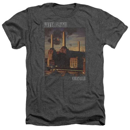Pink Floyd Shirt Faded Animals Heather Charcoal T-Shirt