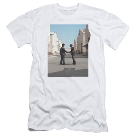 Pink Floyd Slim Fit Shirt Wish You Were Here White T-Shirt