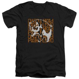 Pink Floyd Slim Fit V-Neck Shirt Pig Black T-Shirt Pink Floyd Slim Fit V-Neck Shirt Pig Black T-Shirt
