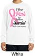 Pink For Someone Special Kids Dry Wicking Long Sleeve Shirt