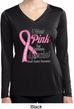 Pink For Someone Special Ladies Dry Wicking Long Sleeve Shirt