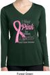 Pink For Someone Special Ladies Dry Wicking Long Sleeve Shirt