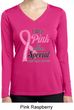 Pink For Someone Special Ladies Dry Wicking Long Sleeve Shirt