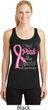 Pink For Someone Special Ladies Dry Wicking Racerback Tank Top