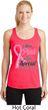 Pink For Someone Special Ladies Dry Wicking Racerback Tank Top