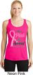 Pink For Someone Special Ladies Dry Wicking Racerback Tank Top