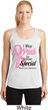 Pink For Someone Special Ladies Dry Wicking Racerback Tank Top