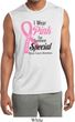 Pink For Someone Special Mens Sleeveless Moisture Wicking Shirt