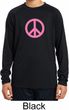Pink Peace Kids Dry Wicking Long Sleeve Shirt