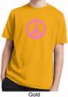 Pink Peace Kids Moisture Wicking Shirt