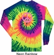 Pink Peace Long Sleeve Tie Dye Shirt