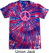 Pink Peace Patriotic Tie Dye Shirt