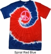Pink Peace Patriotic Tie Dye Shirt