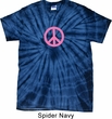 Pink Peace Spider Tie Dye Shirt