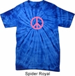 Pink Peace Spider Tie Dye Shirt