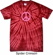 Pink Peace Spider Tie Dye Shirt