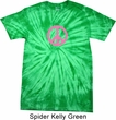 Pink Peace Spider Tie Dye Shirt