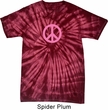 Pink Peace Spider Tie Dye Shirt