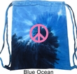 Pink Peace Tie Dye Bag