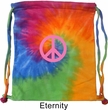 Pink Peace Tie Dye Bag