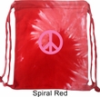 Pink Peace Tie Dye Bag