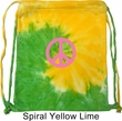 Pink Peace Tie Dye Bag