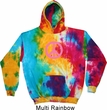 Pink Peace Tie Dye Hoodie