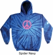 Pink Peace Tie Dye Hoodie