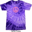 Pink Peace Tie Dye Shirt