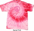 Pink Peace Tie Dye Shirt
