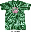 Pink Peace Twist Tie Dye Shirt