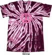 Pink Peace Twist Tie Dye Shirt