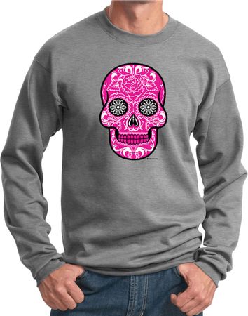 Pink Sugar Skull Sweatshirt